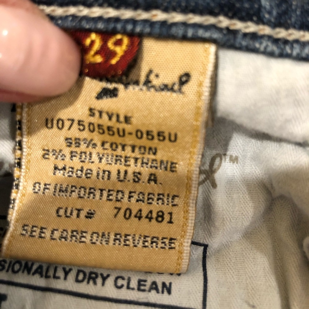 Women’s 7 For All Mankind Rhinestone Pocket Jeans! - Picture 7 of 8